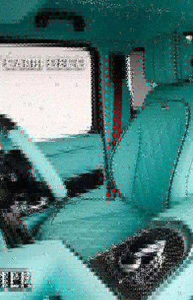 Teal custom interior after