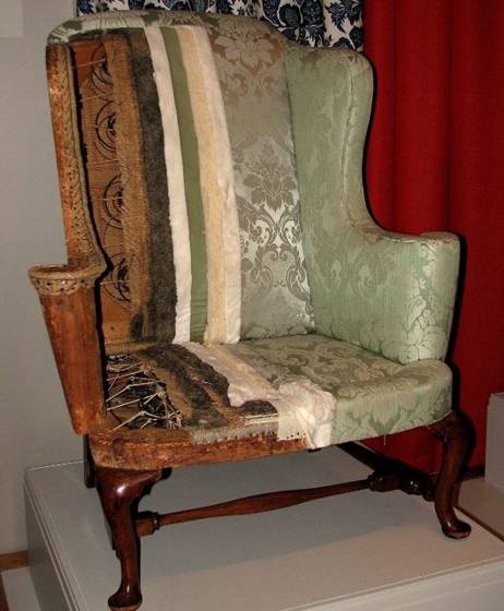 Wingback chair restoration